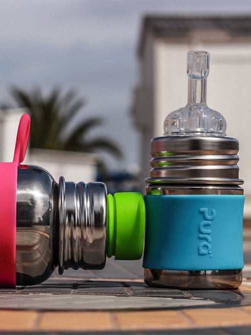 Gourde évolutive en inox 325 ml Mint - Kiabi