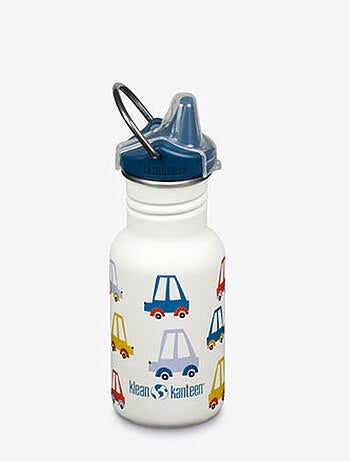 Gourde Inox 355 ml bouchon Sippy cars