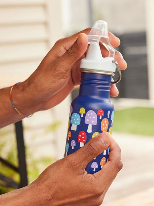 Gourde Inox 355 ml bouchon Sippy mushrooms - Kiabi