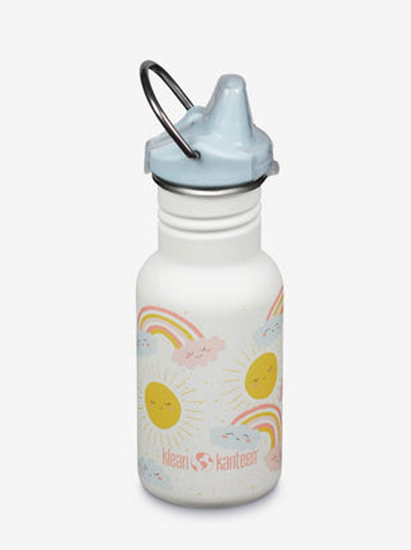 Gourde Inox 355 ml bouchon Sippy rainbows Blanc - Kiabi