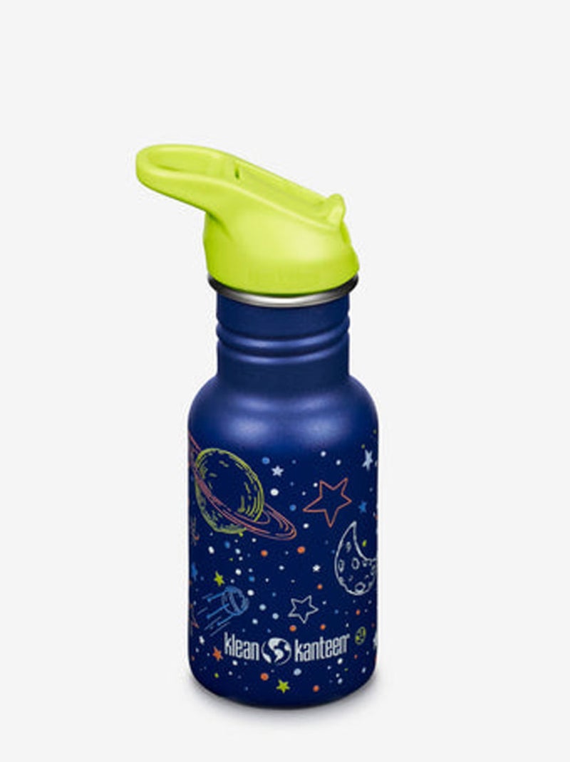 Gourde Inox 355 ml bouchon Sport milky way Bleu - Kiabi