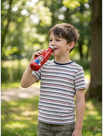 Gourde inox 500ml rouge super mario nintendo