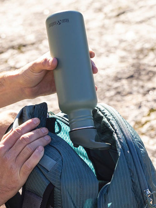 Gourde Inox Classique 800 ml bouchon Sport peach parfait - Kiabi