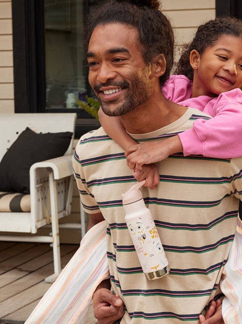 Gourde Inox Isotherme 355 ml bouchon Sport ice cream - Kiabi