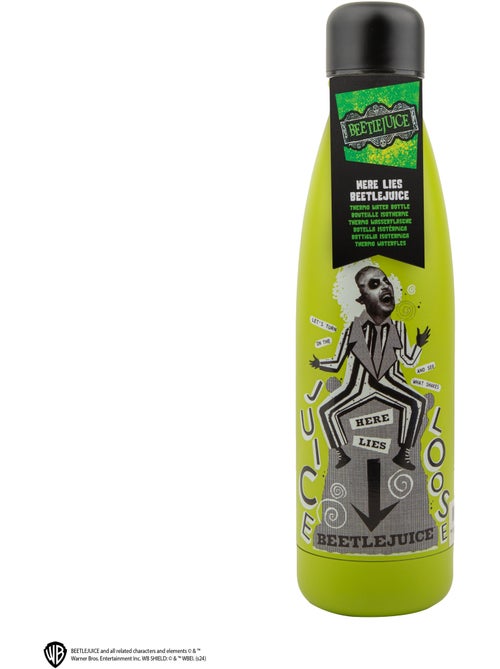 Gourde Isotherme Ci-gît Beetlejuice - Beetlejuice - Kiabi Gourde Isotherme Ci-gît Beetlejuice - Beetlejuice - Kiabi