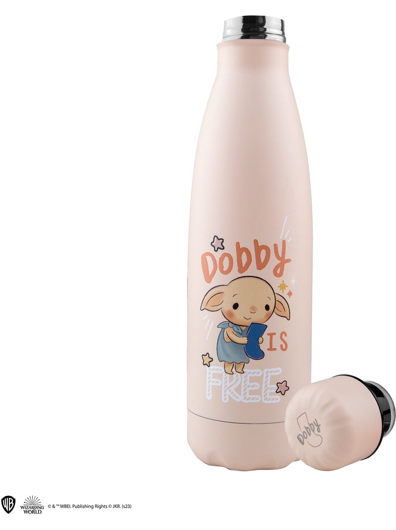 Gourde Isotherme Dobby l'Elfe Libre - Harry Potter Rose - Kiabi