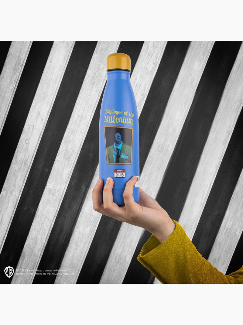 Gourde Isotherme Employé du Millénaire - Beetlejuice Bleu - Kiabi