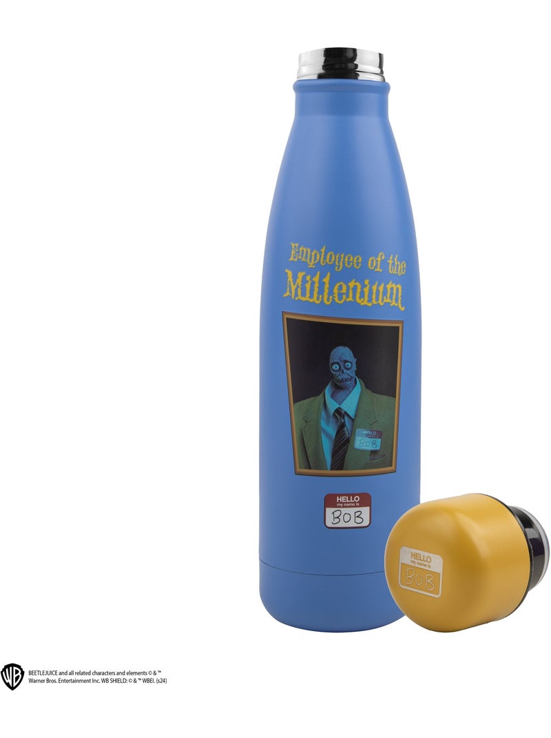 Gourde Isotherme Employé du Millénaire - Beetlejuice Bleu - Kiabi