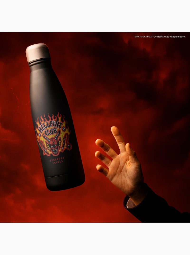 Gourde Isotherme Hellfire Lives - Stranger Things Noir - Kiabi