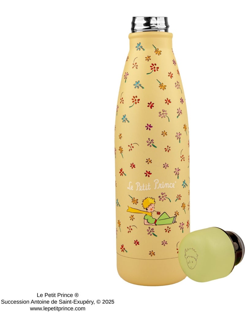 Gourde Isotherme Jardin de Fleur des Champs - Le Petit Prince Jaune - Kiabi