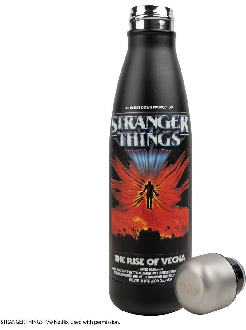 Gourde Isotherme L'ascension de Vecna - Stranger Things Noir - Kiabi