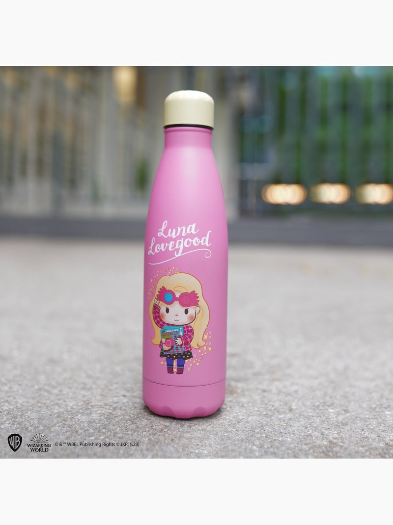 Gourde Isotherme Luna et le Chicaneur - Harry Potter Rose - Kiabi