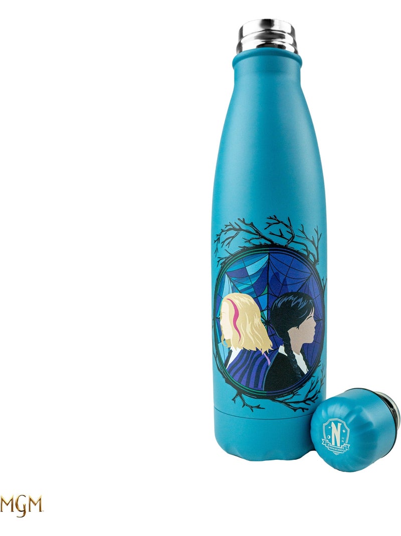 Gourde Isotherme Mercredi et Enid - Mercredi Bleu - Kiabi