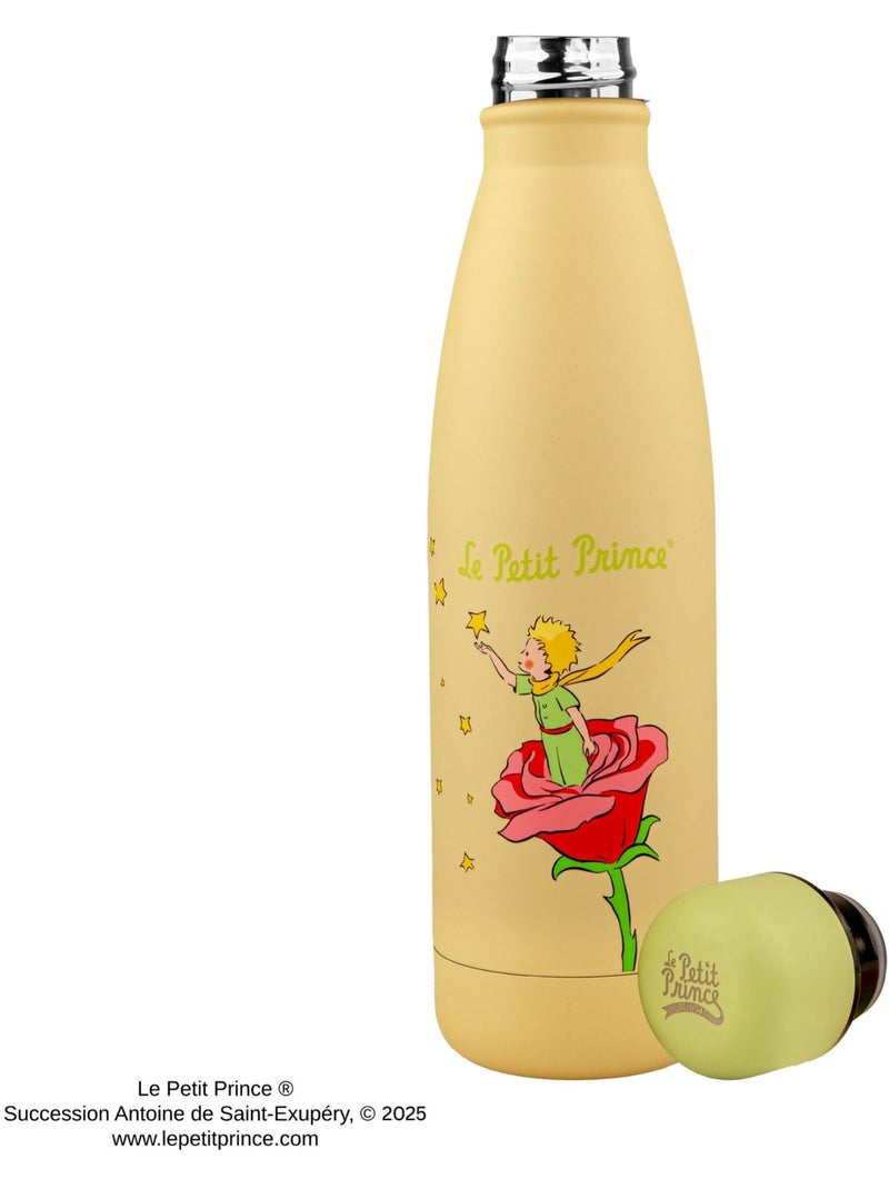 Gourde Isotherme Rêve de Roses - Le Petit Prince Jaune - Kiabi