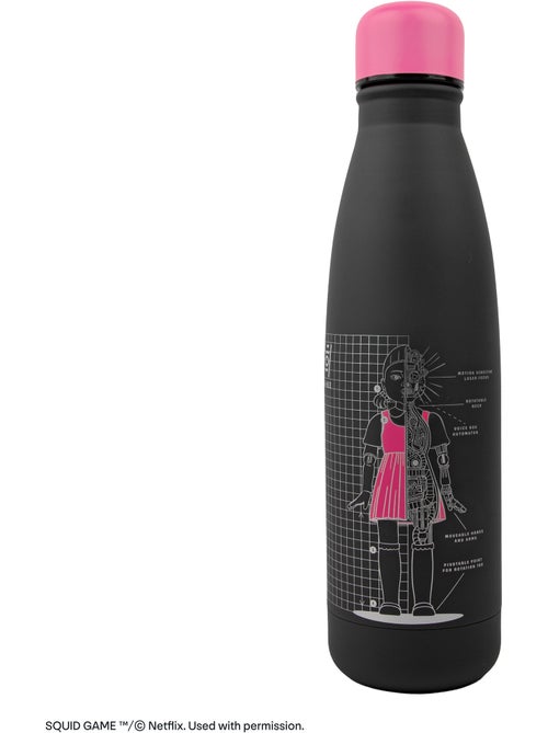 Gourde Isotherme Schéma de Young-Hee Noir - Squid Game - Kiabi
