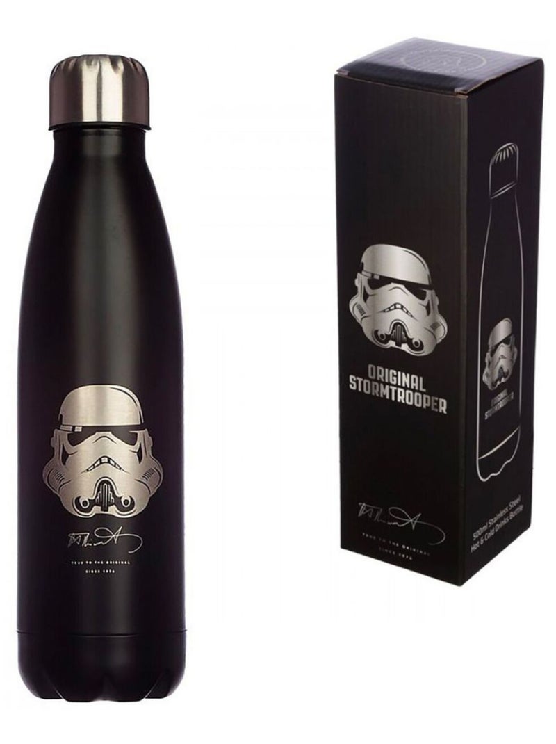 Gourde isotherme stormtrooper star wars Noir - Kiabi