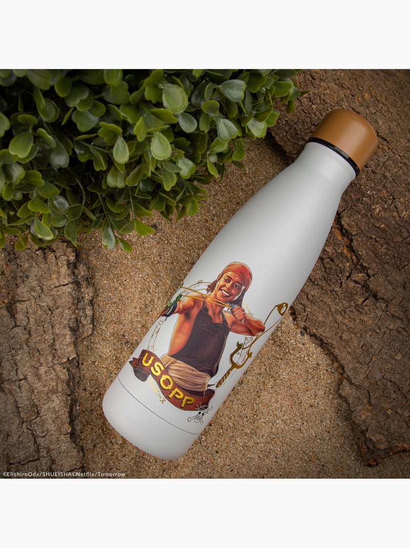 Gourde Isotherme Usopp - One Piece Blanc - Kiabi