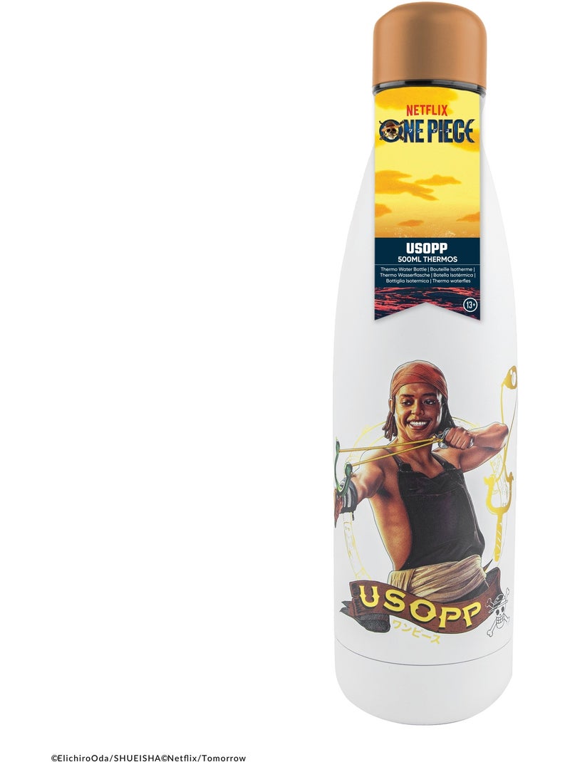 Gourde Isotherme Usopp - One Piece Blanc - Kiabi