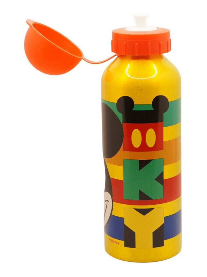 Gourde Jaune bouchon rouge Disney Mickey - 500 ml Jaune - Kiabi