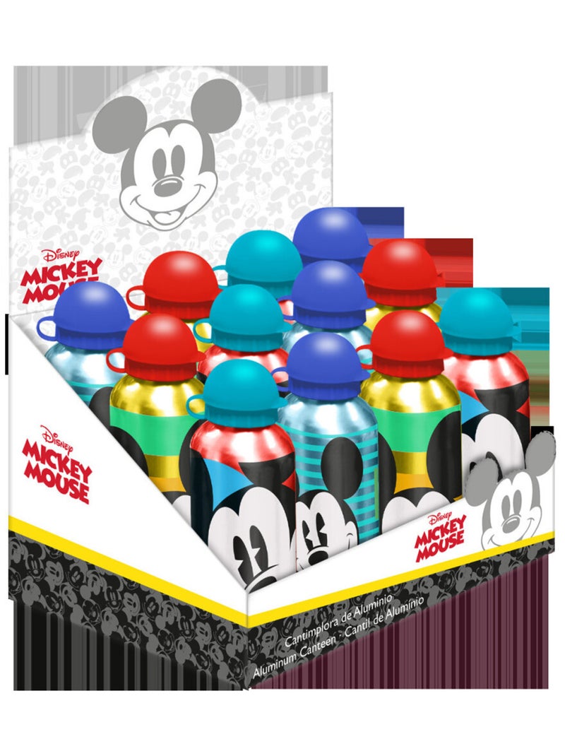 Gourde Jaune bouchon rouge Disney Mickey - 500 ml Jaune - Kiabi