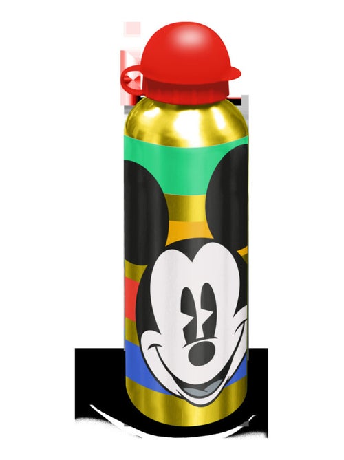 Gourde Jaune bouchon rouge Disney Mickey - 500 ml - Kiabi