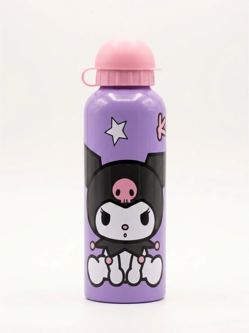 Gourde kuromi 500 ml en aluminium bouche large sanrio - Kiabi