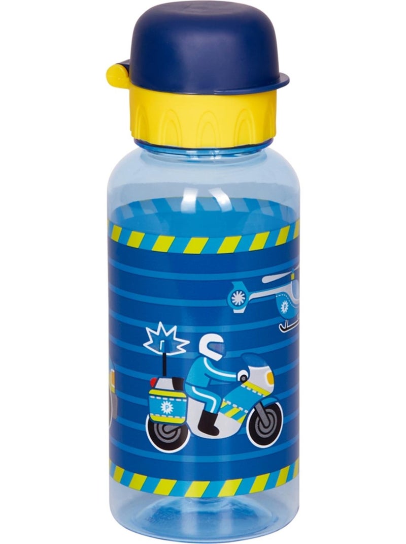 Gourde motif Motard Police - Bleu N/A - Kiabi