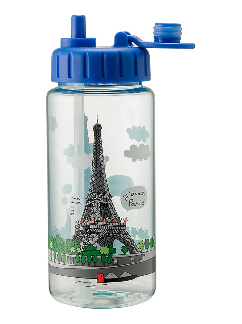 Gourde Paris 0.35L Bleu - Kiabi