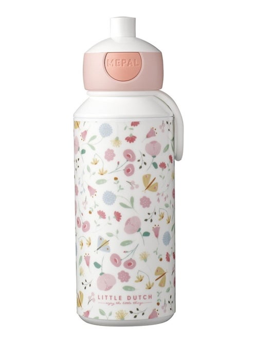 Gourde pop-up Campus 400 ml Little Dutch - Flowers and Butterflies - Kiabi