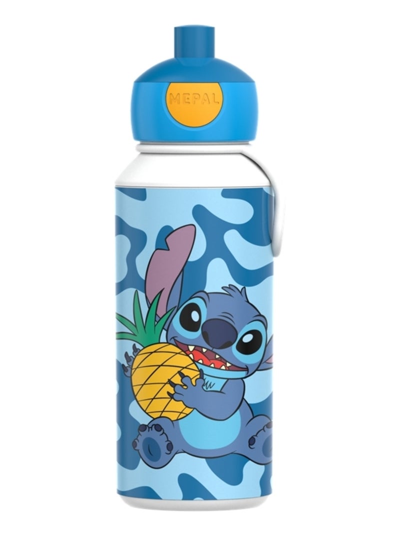 Gourde pop-up Campus 400 ml Little Dutch - Stitch Multicolore - Kiabi