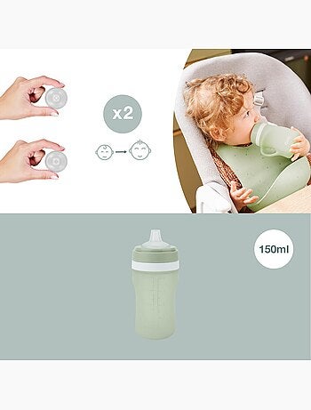Gourde pour bébé en silicone 'babymoov'