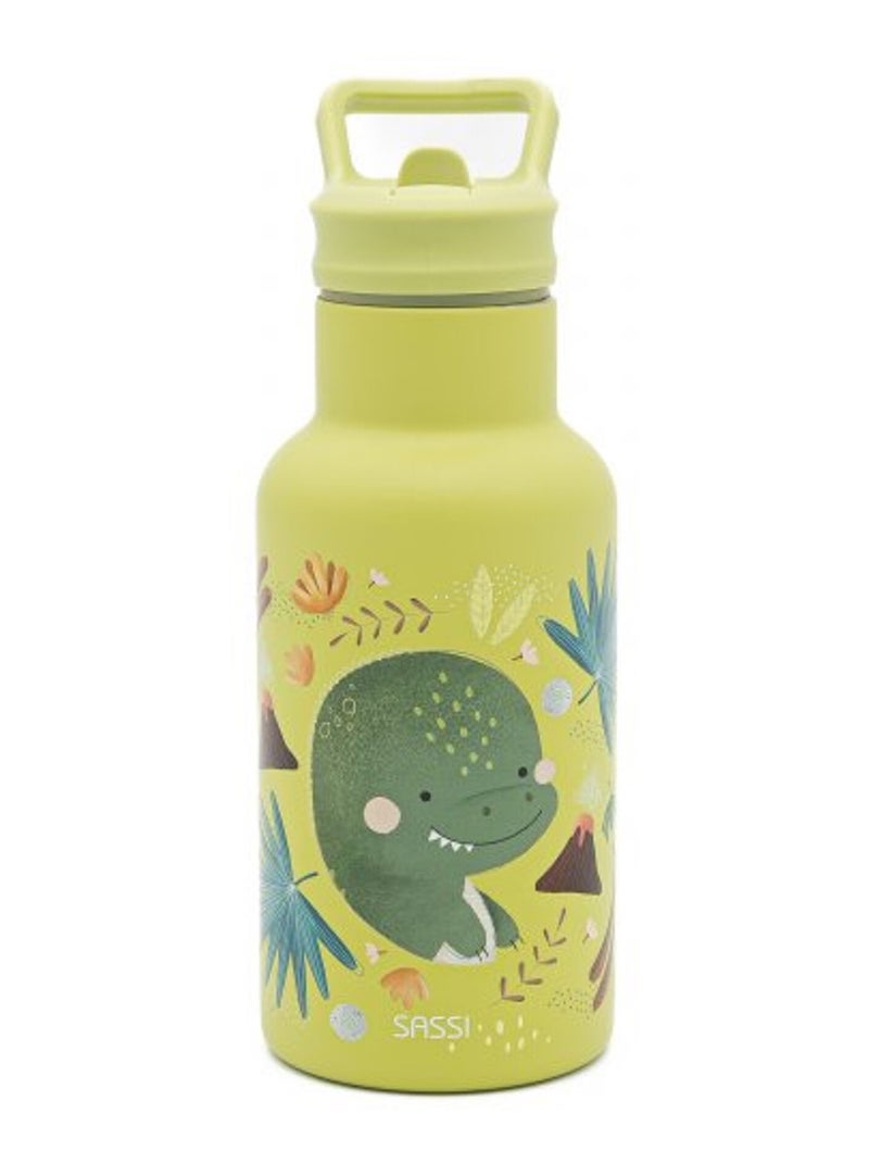 Gourde pour enfant en inox isotherme Sassi Junior Vert - Kiabi