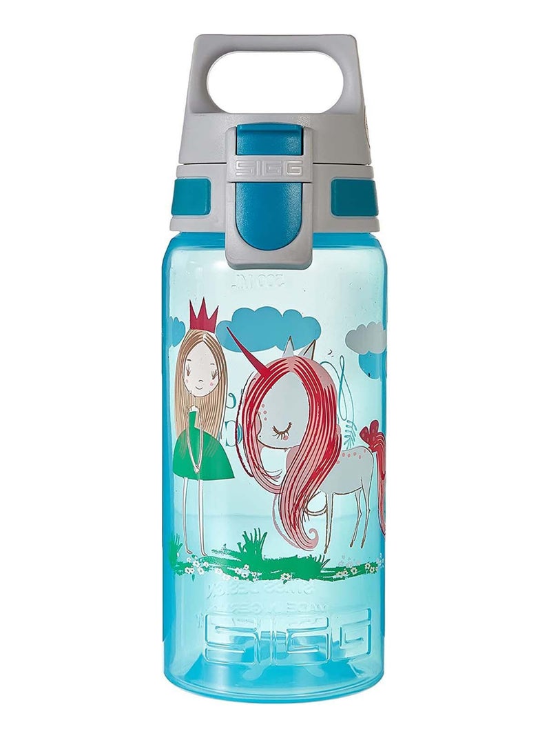 Gourde pour enfant en plastique, Princesse Licorne, 0,5L Sigg Bleu - Kiabi