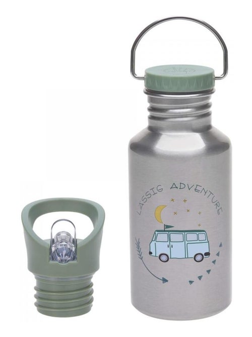 Gourde pour enfant inox Adventure Bus - Kiabi