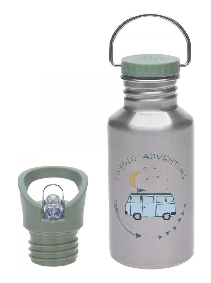 Gourde pour enfant inox Adventure Bus Gris - Kiabi