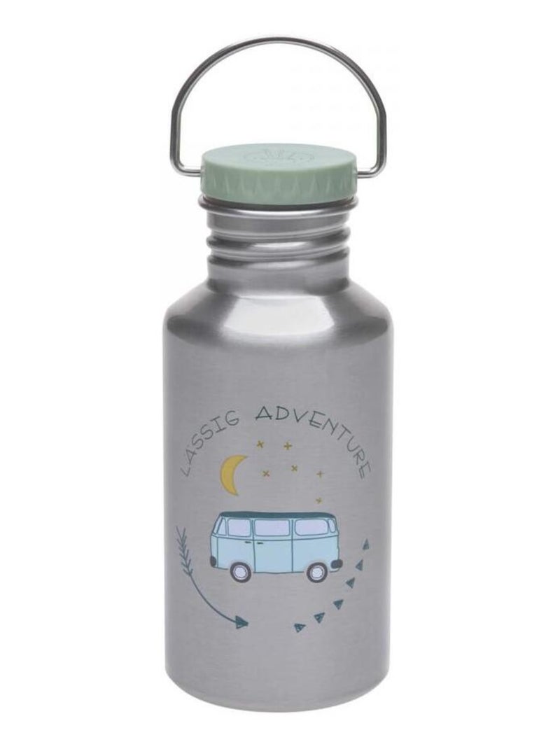 Gourde pour enfant inox Adventure Bus Gris - Kiabi