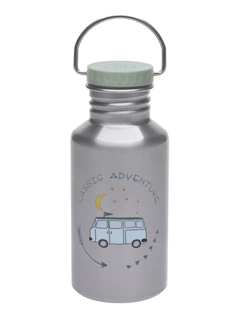 Gourde pour enfant inox Adventure Bus Gris - Kiabi