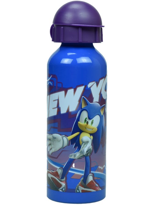 Gourde réutilisable en aluminium 'Sonic' 400 ml – Couvercle flip-top SONIC - Kiabi Gourde réutilisable en aluminium 'Sonic' 400 ml – Couvercle flip-top SONIC - Kiabi