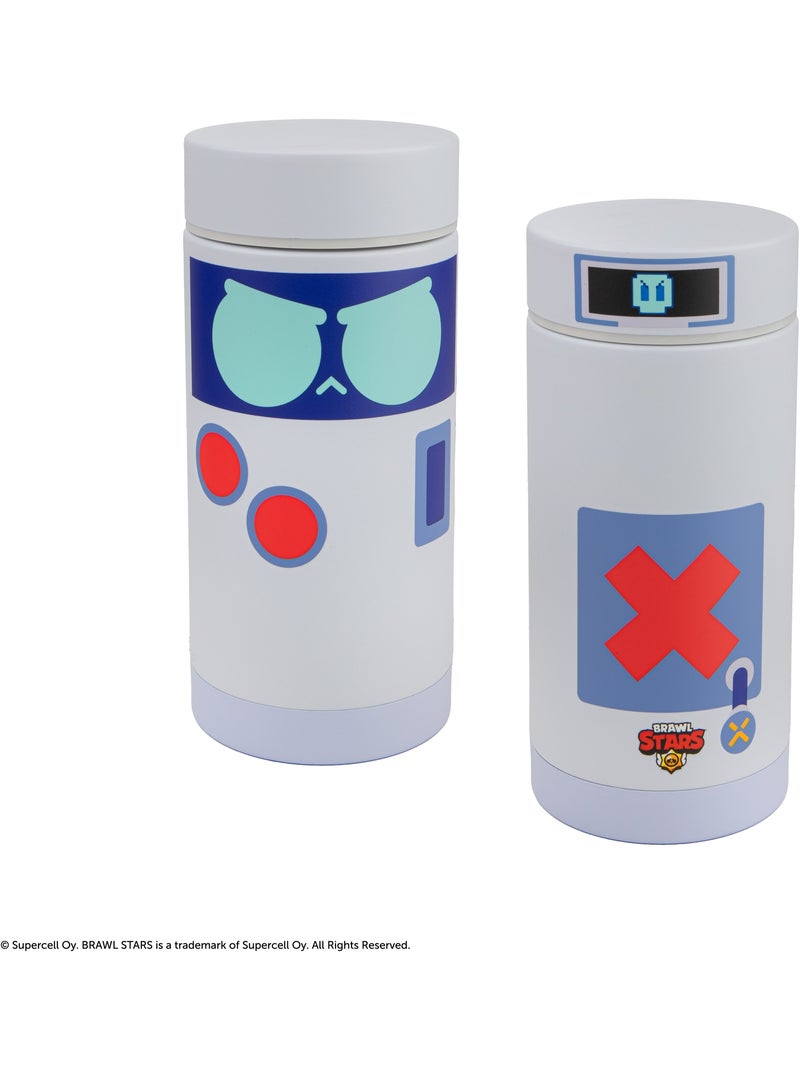Gourde Sculptée Isotherme ARKAD - Brawl Stars Blanc - Kiabi