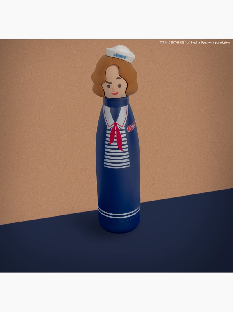 Gourde Sculptée Isotherme Robin Scoops Ahoy - Stranger Things Bleu - Kiabi