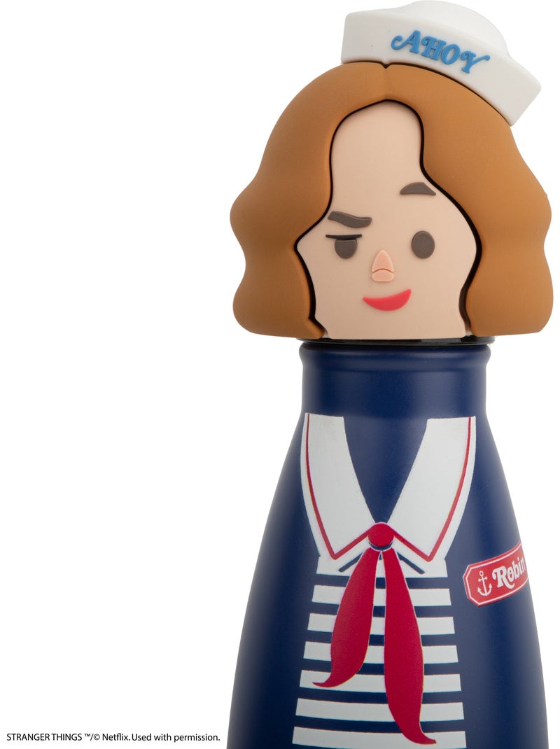 Gourde Sculptée Isotherme Robin Scoops Ahoy - Stranger Things Bleu - Kiabi
