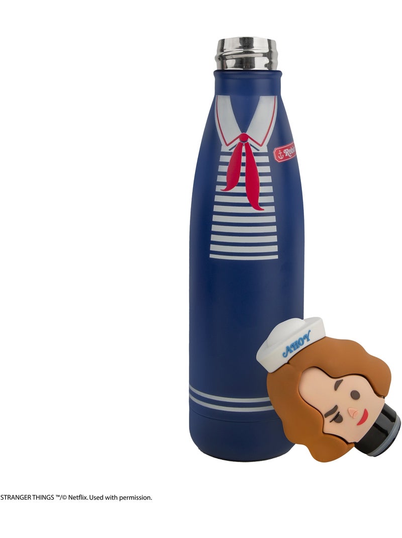 Gourde Sculptée Isotherme Robin Scoops Ahoy - Stranger Things Bleu - Kiabi