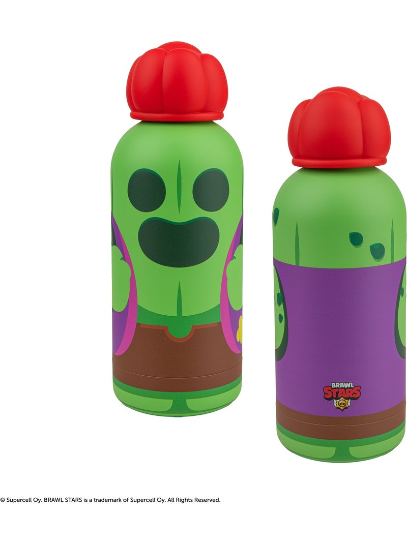 Gourde Sculptée Isotherme Spike - Brawl Stars Vert - Kiabi