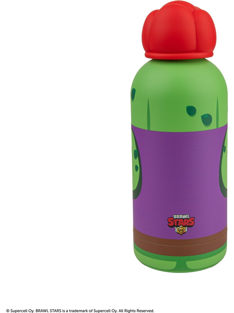 Gourde Sculptée Isotherme Spike - Brawl Stars Vert - Kiabi