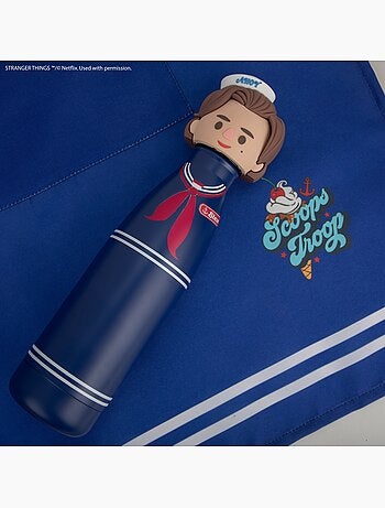 Gourde Sculptée Isotherme Steve Scoops Ahoy - Stranger Things