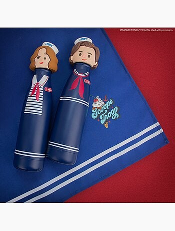 Gourde Sculptée Isotherme Steve Scoops Ahoy - Stranger Things