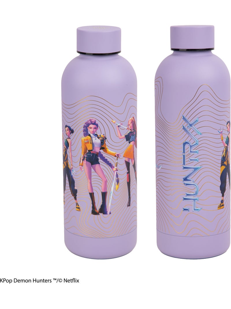 Gourde Signature Isotherme Honmoon - KPop Demon Hunters Violet - Kiabi