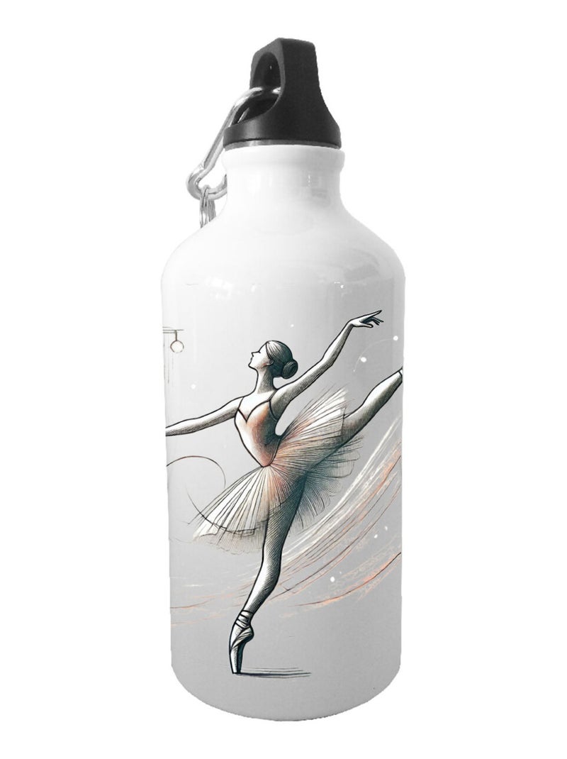 Gourde sport ballerine Blanc - Kiabi