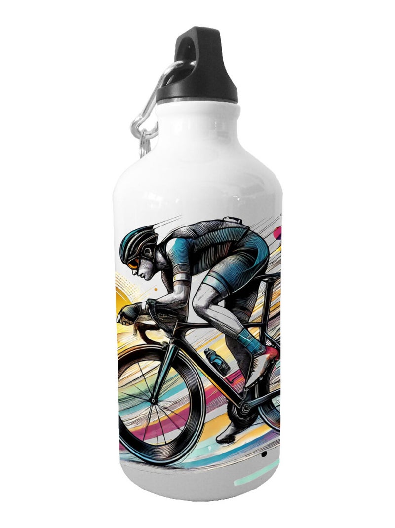 Gourde sport Cyclisme Blanc - Kiabi