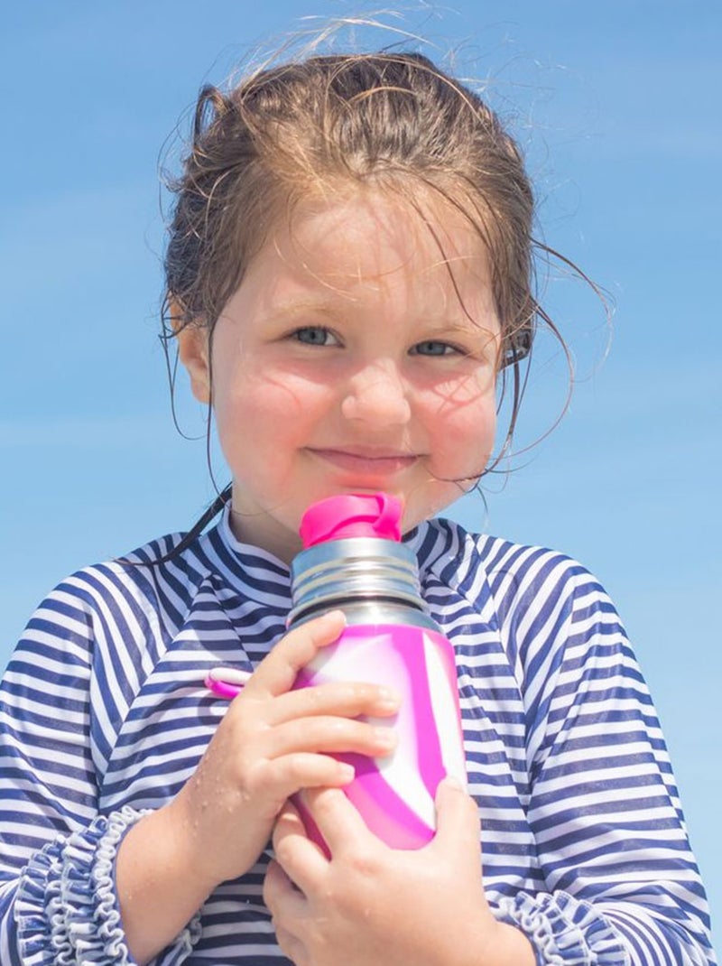 Gourde sport en inox 550 ml Rose - Kiabi